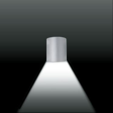 Amos Mini Monodirezionale Led Con Un Vetro 4W 400Lm 3000°K Boluce illuminazione Lampade da esterno